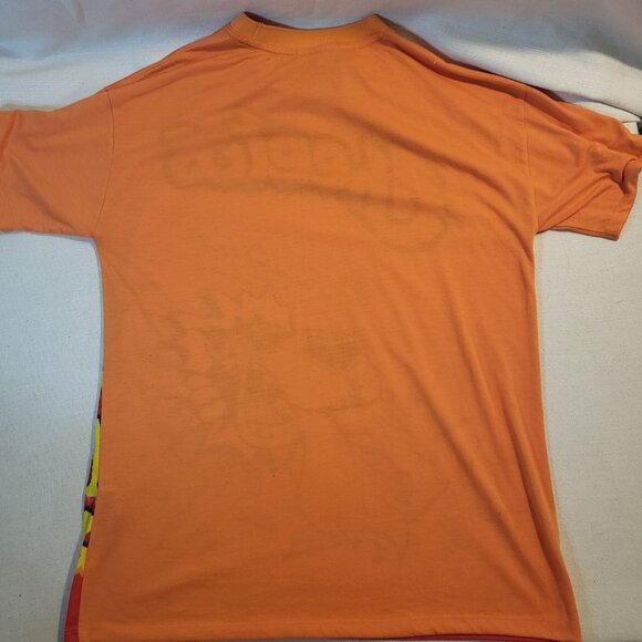Forever 21 Cheetos Flamin' Hot Unisex Orange Graphic Shirt - Small - Picture 3 of 3